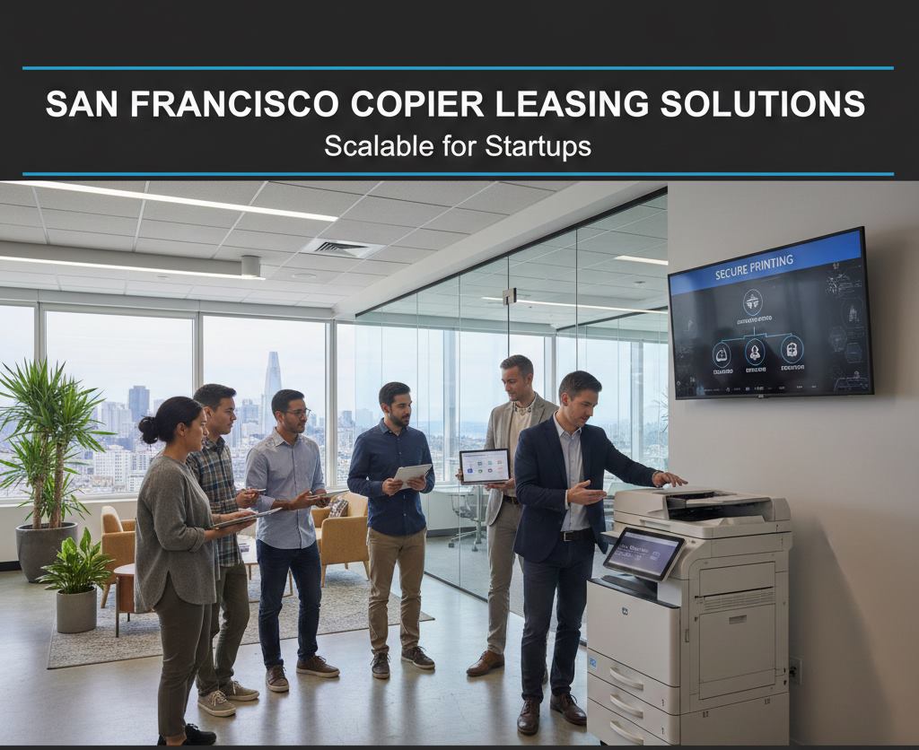 Read more about the article San Francisco Copier Leasing Solutions for Secure and Scalable Startup Printing