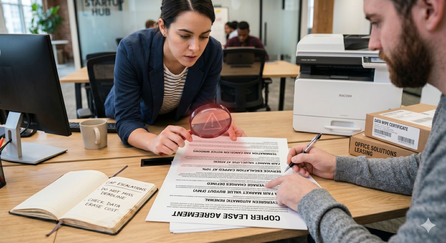 You are currently viewing Copier Lease Agreement: What to Watch Out for Before Signing and How to Avoid Costly Mistakes