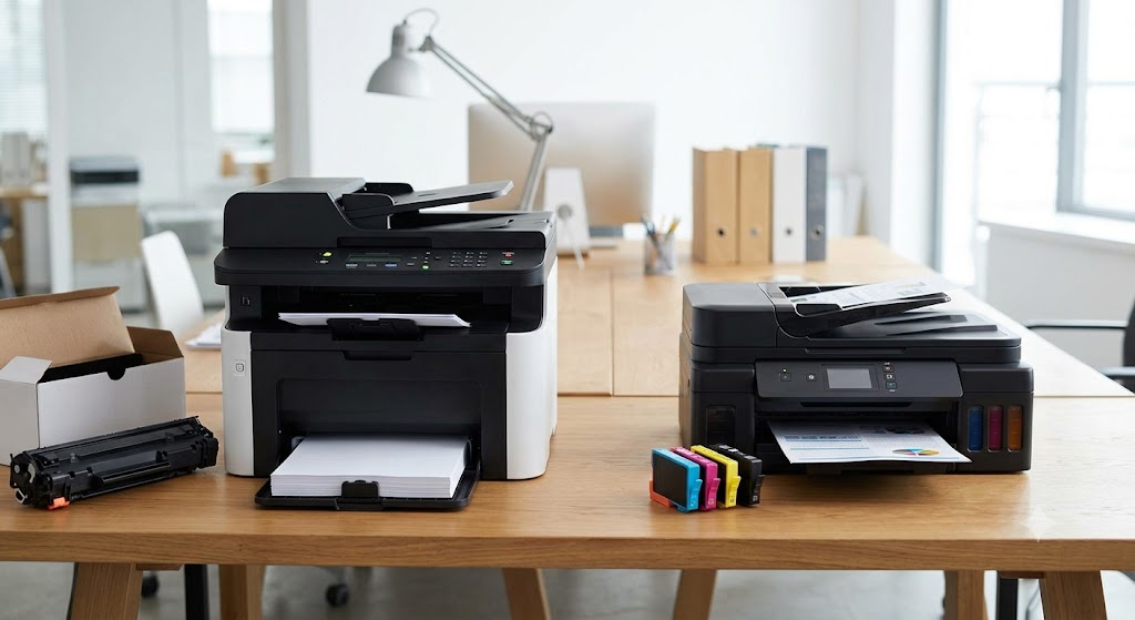 Read more about the article Laser vs Ink Multifunction Printer for Office Benefits